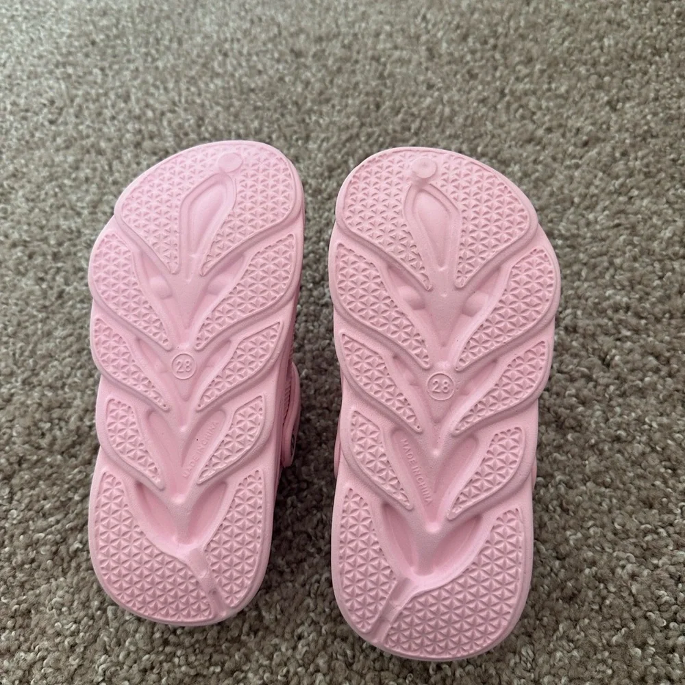 Kids Pink Clogs
